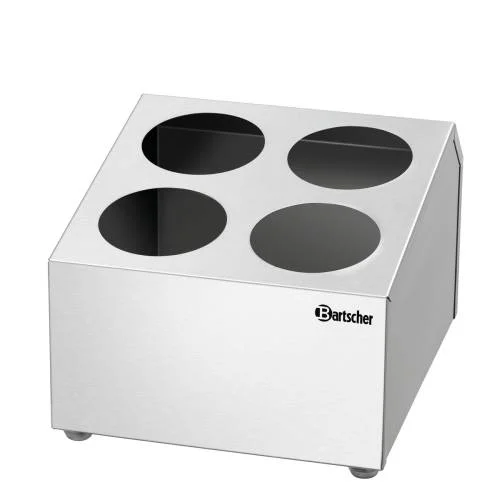 Meilleur Choix Bac à Couverts Professionnel en Acier Inoxydable BK40 – 4 Trous