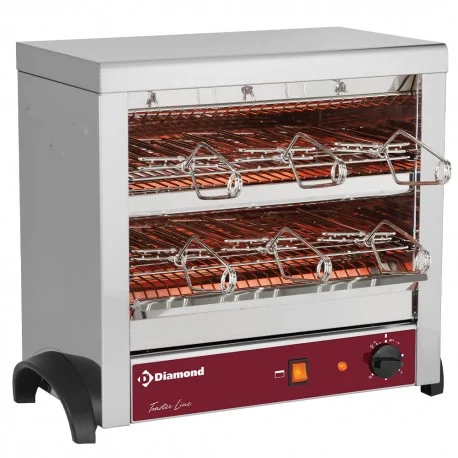 Dernière Chance Toasteur salamandre 6 pinces au quartzM6-TOSTI/N | Diamond