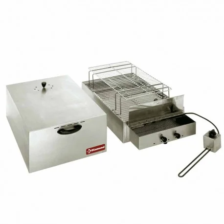 Fumoir inox électrique 1 étageFAS-164 | Diamond Must-Have
