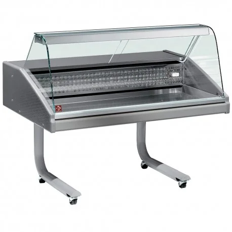 Vitrine réfrigérée mobile 1m50 pour poissonVR15-CR/R2 | Diamond Commande En Gros