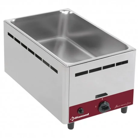 Livraison Gratuite Bain-marie de table à gaz GN 1/1 - 150 mmBMG-1/1 | Diamond