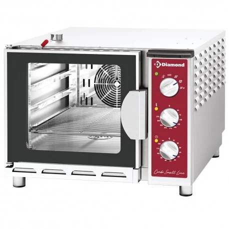 Remise Four mixte vapeur/convection 4xGN 2/3DFV-423/S | Diamond