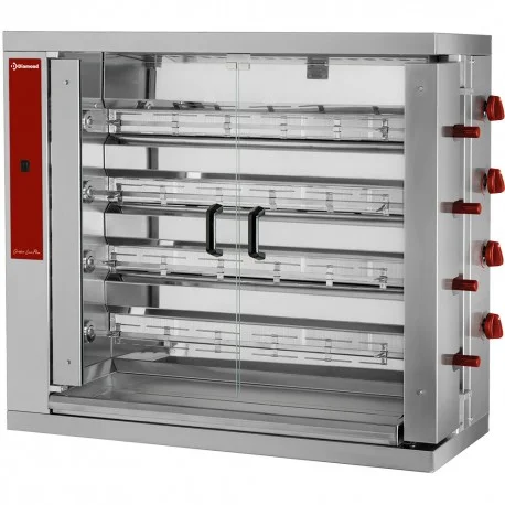 Meilleur Choix Rôtissoire gaz 4 brochesRVG/4-CM | Diamond