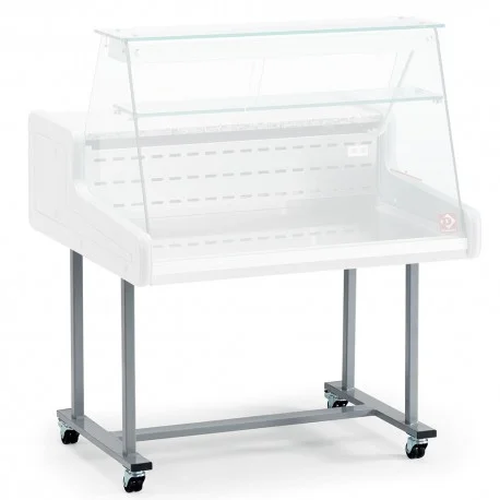 Prix Cassé Chariot à roulettes pour vitrines 1000 et 1500 mm100-Z | Diamond