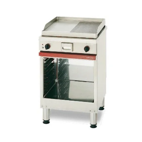 Vente Flash Gril chrome 1/2 lisse, 1/2 nervuré, gazCMG610SLRC | Ambassade De Bourgogne