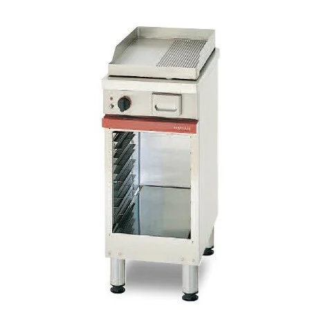 Prix Choc Gril acier 1/2 lisse 1/2 nervuré électriqueCME410SLR | Ambassade De Bourgogne