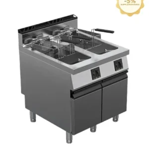 Achat Immédiat Friteuse haut-rendement - gaz - 2x15L - Offcar M7FRG30Y