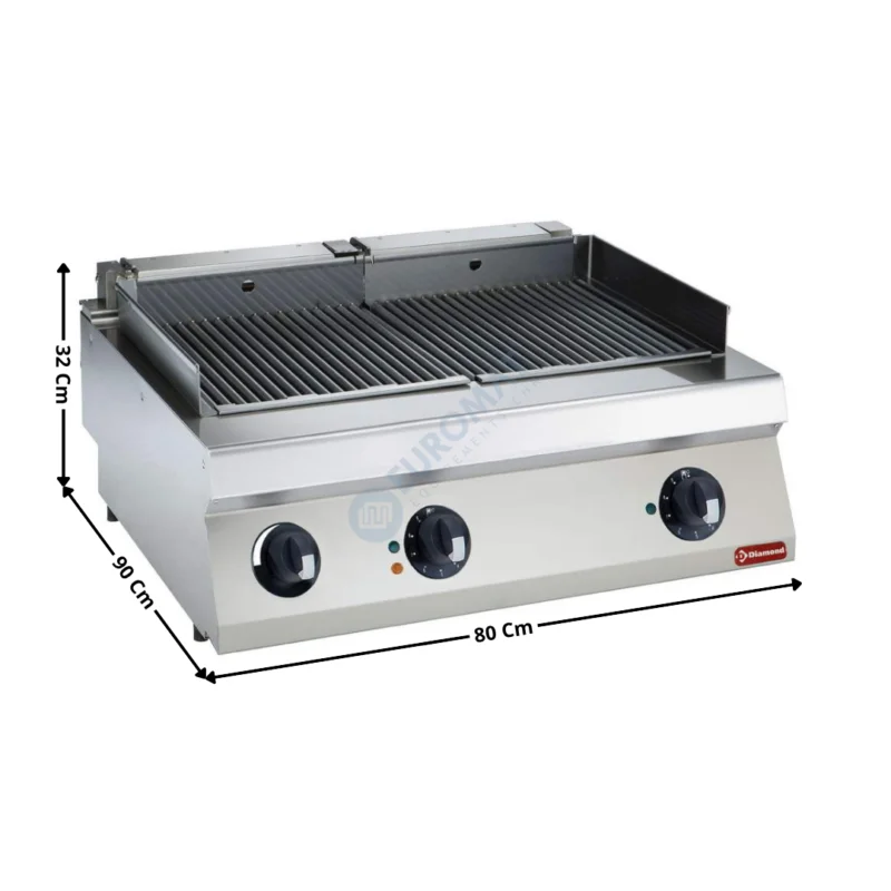 Livraison Gratuite Grillade Electrique Haute Puissance HIGHT POWER – Modèle Double – Gamme 900 | E22GPLP2HP | DIAMOND
