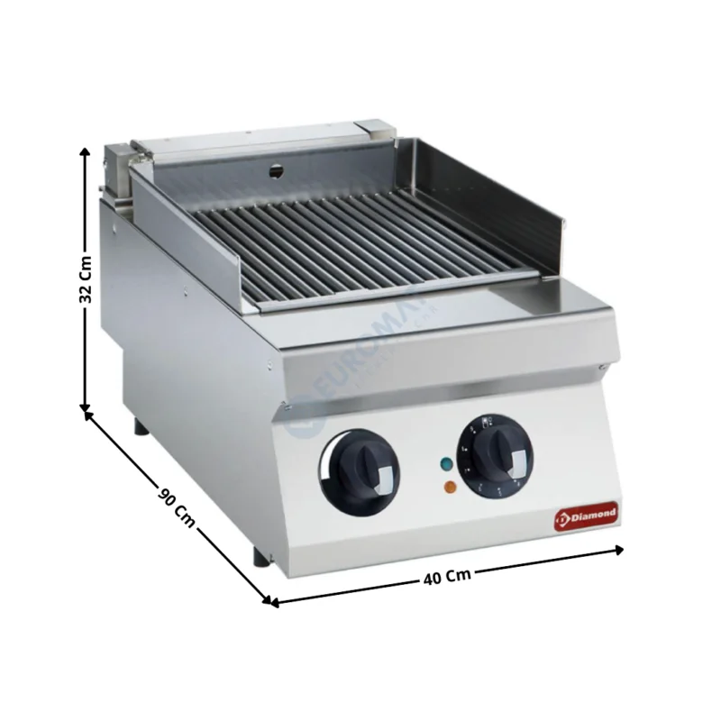 Réduction Grillade Electrique Haute Puissance HIGHT POWER – Modèle Simple – Gamme 900 | E22GPLP1HP | DIAMOND