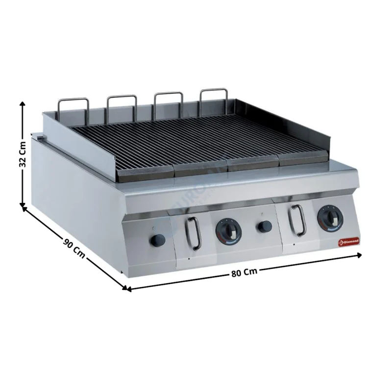 Acheter Direct Grillade Gaz Haute Puissance HIGHT POWER – Modèle Double – Gamme 900 | G22GPLP2HP | DIAMOND