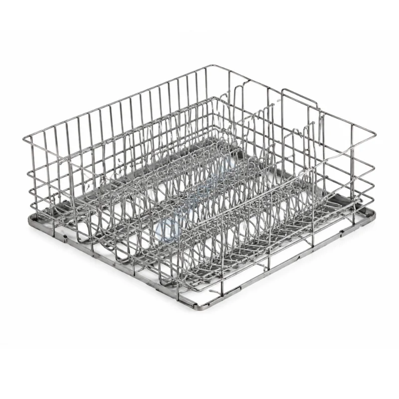 Livraison Gratuite Casier fils 500 x 470 x 180 mm, 4 rangées inclinées verres diam. 95 mm max | AC-303171 | ECOMAX By HOBART
