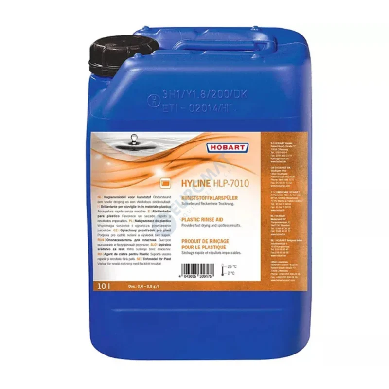 Produits de rinçage Spécial « Produit de rinçage plastique – eau dure à mi-dure » 10 L | AC-HLP7010 | ECOMAX By HOBART Soldes