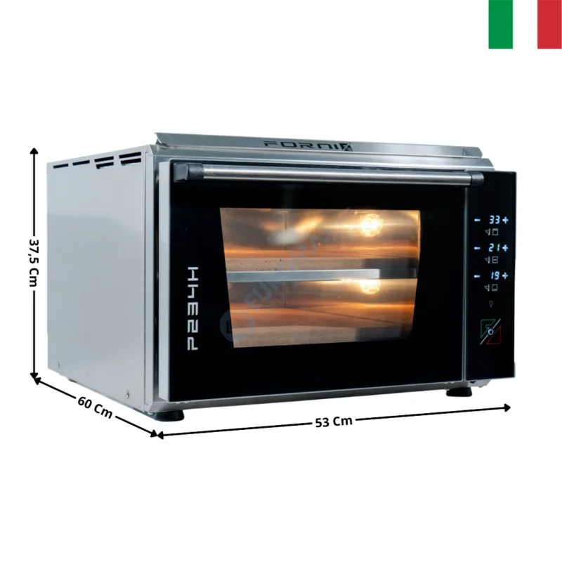 Four à Pizza Electrique 2 Pizzas – 509°C – Série EASY PIZZA PRO | P234HPOWER | EFFEUNO Livraison Gratuite