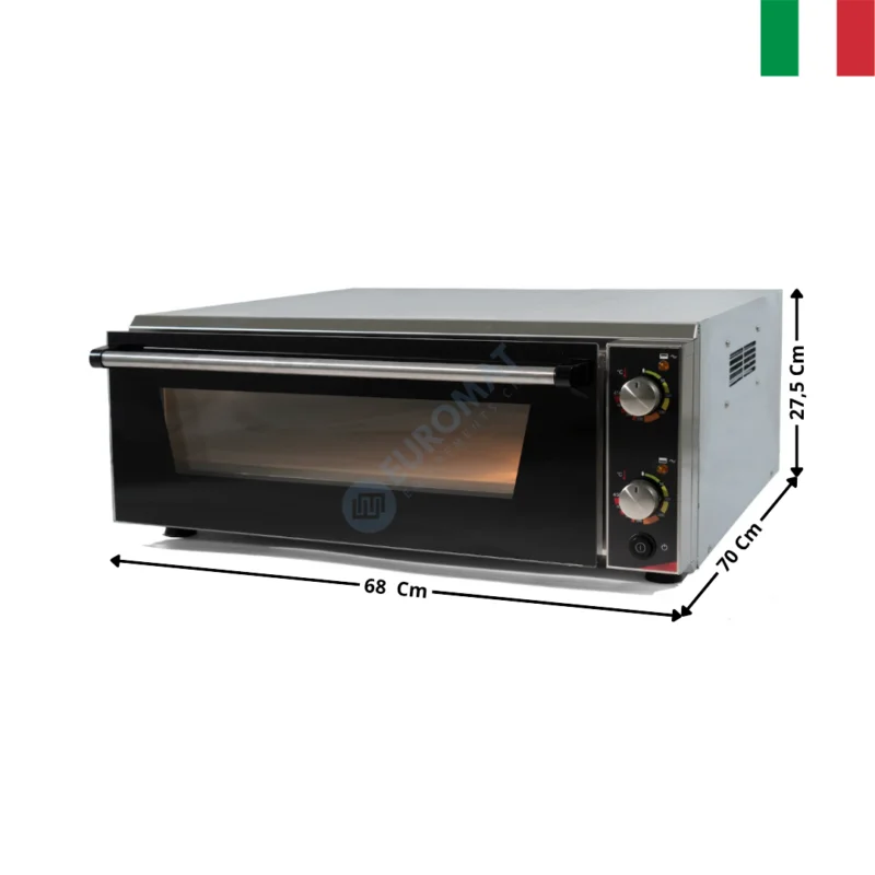 Four à Pizza Electrique 1 Pizza – 450°C – Série P150 | P150H450 | EFFEUNO Livraison Express