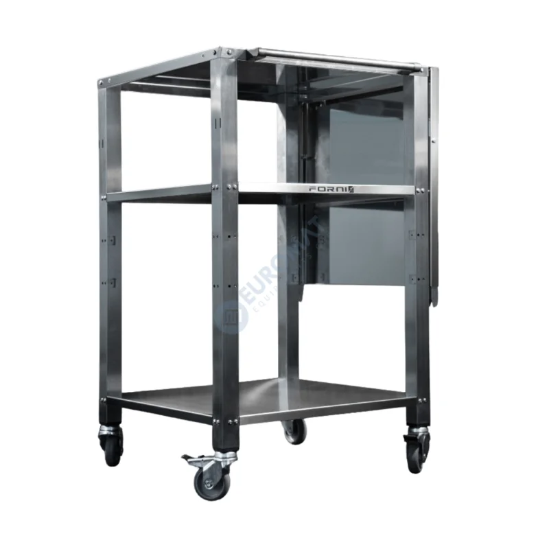 Chariot avec Planche pour Four EFFEUNO « Easy Pizza Pro » & « Easy Pizza Evolution » | AC-CR5590R3 | EFFEUNO Affaire À Saisir