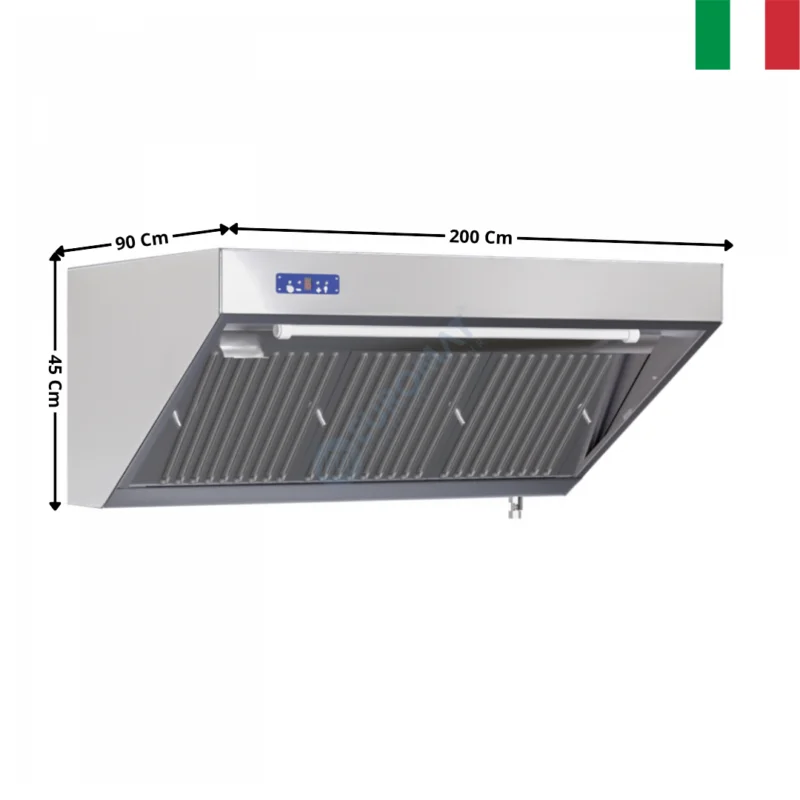 Acheter Direct Hotte dynamique L. 2000 – Profondeur 900 Série SNACK | DLHD920D | DYNASTEEL