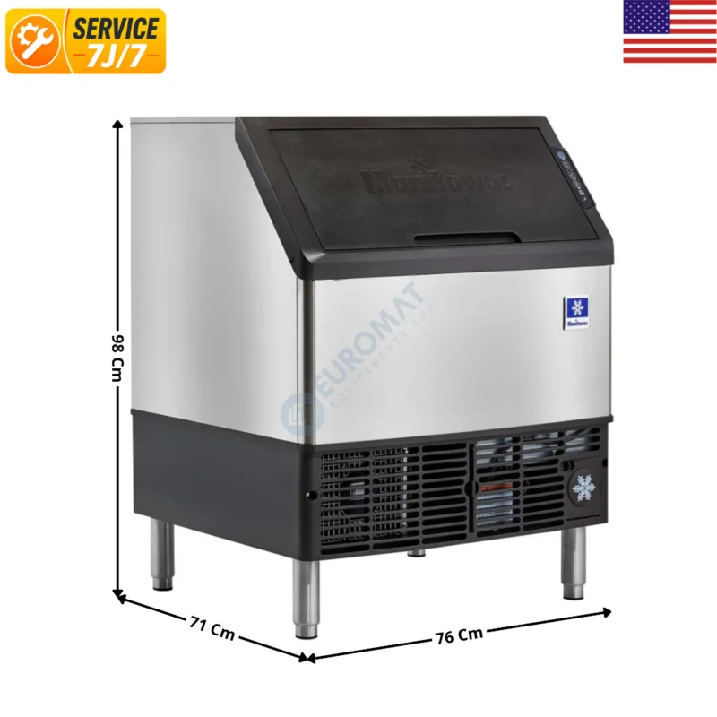 Machine à glaçons 94Kg/24H à AIR – Demi-Cube – Gamme NEO | UYP0310A | MANITOWOC Soldes