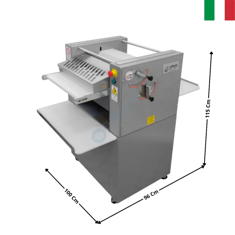 Façonneuse à Pâtisserie 600mm « 2 Cylindres » – FR Series | FR6002C | MF ITALY Authentique