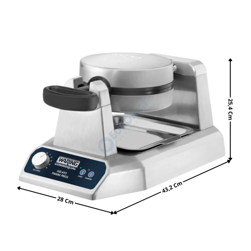 Machine à Panini « PRESSE GELATO » | WICSP180E | WARING Bon Plan
