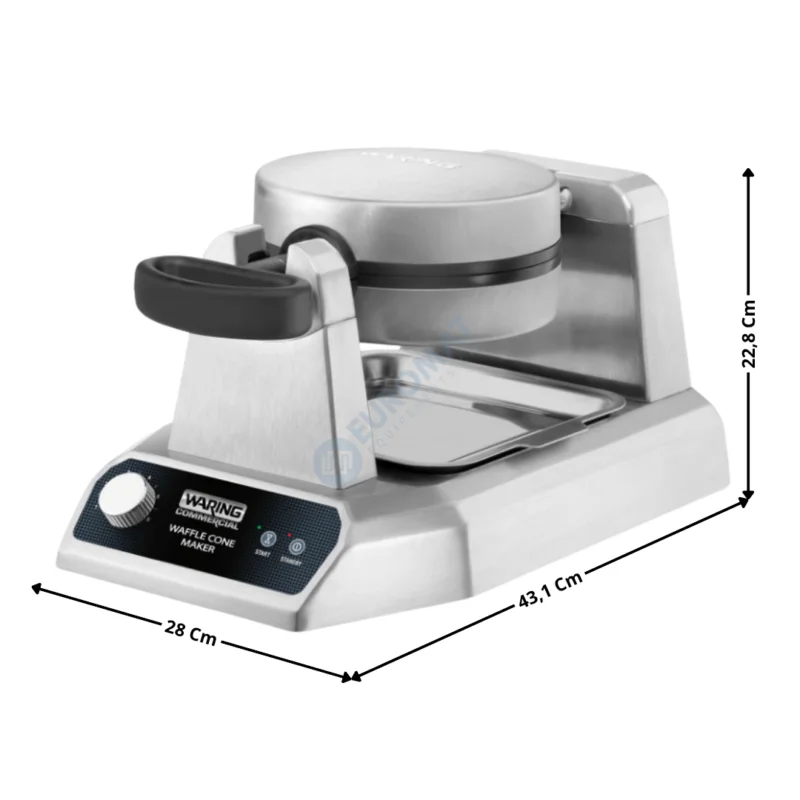Offre Spéciale Gaufrier Rotatif Simple – Cornets de Glace | WWCM180E | WARING