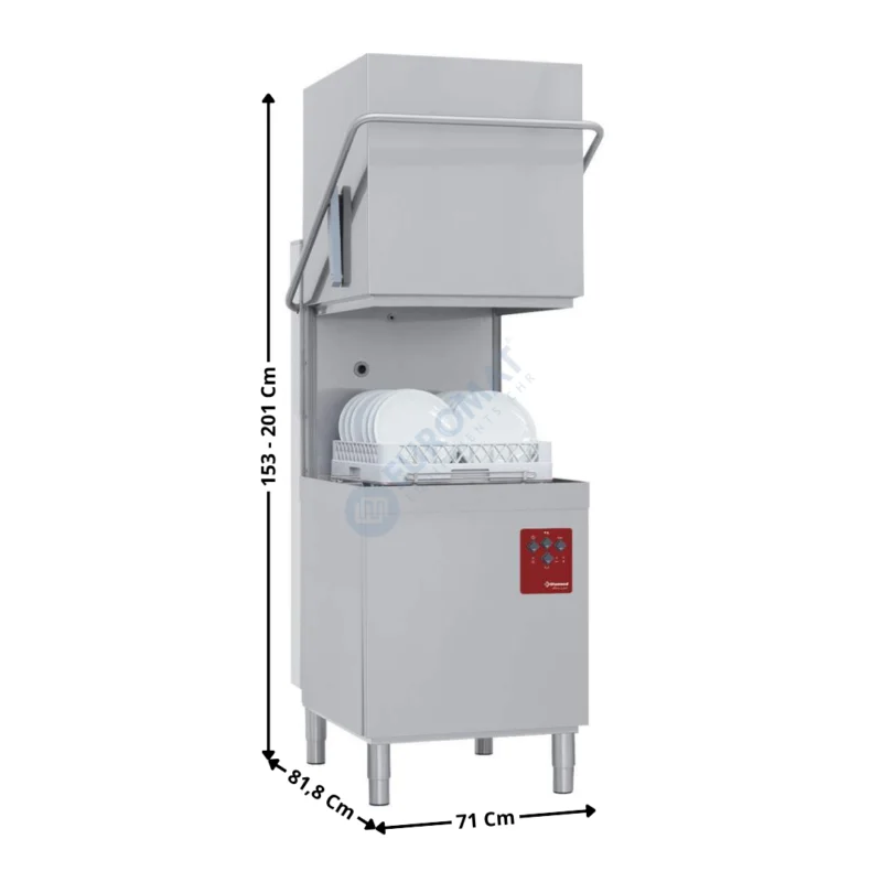 Offre Limitée Lave-Vaisselle à Capot 50x50 – 400V – Sans adoucisseur | 01525D6 | DIAMOND
