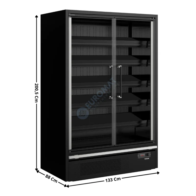 Offre Du Jour Armoire Positive 1732 L. – Gamme Supermarché Galaxy+ – Noire | GP14FGD | TEFCOLD