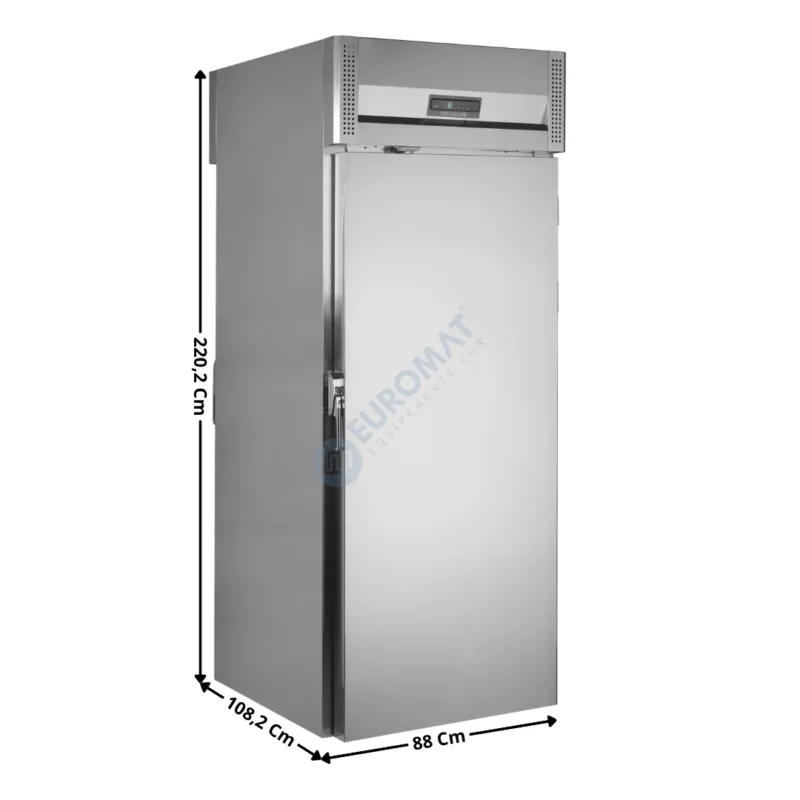 Meilleur Choix Armoire positive – 1089 L. / Spécial chariot / 2 Portes – Traversantes | RTC880X1 | TEFCOLD