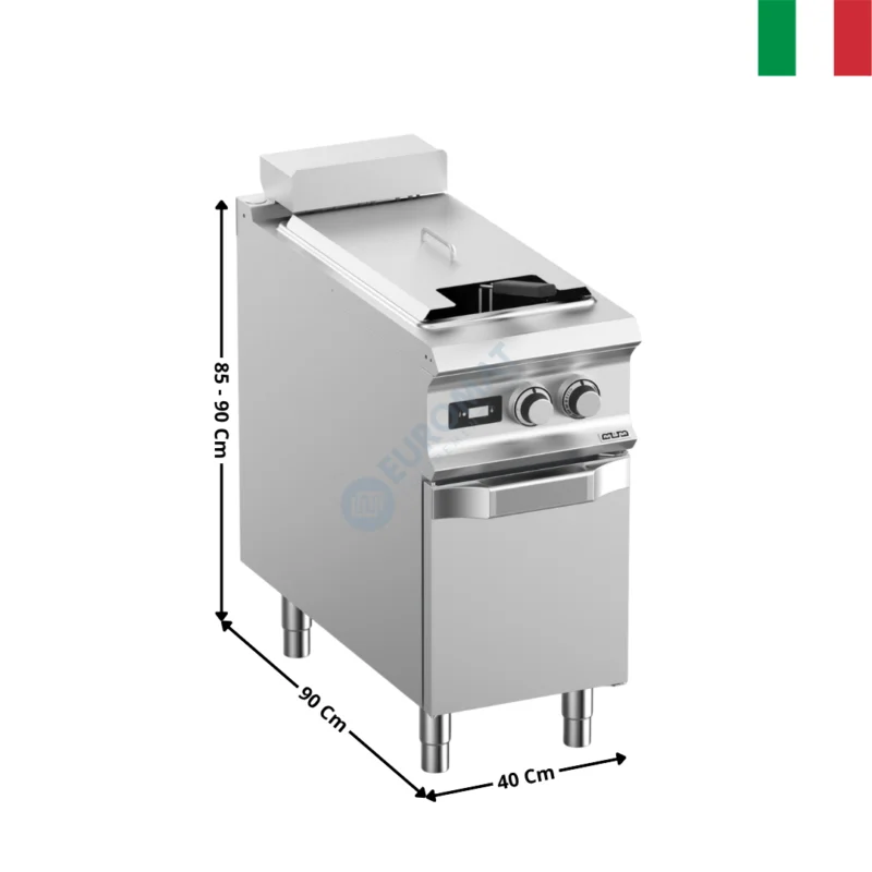 Friteuse Haut-Rendement 1 x 20 Litres élec & digital DOMINA 900 PRO | FRBE94AHP | MBM ITALY Nouvel Arrivage
