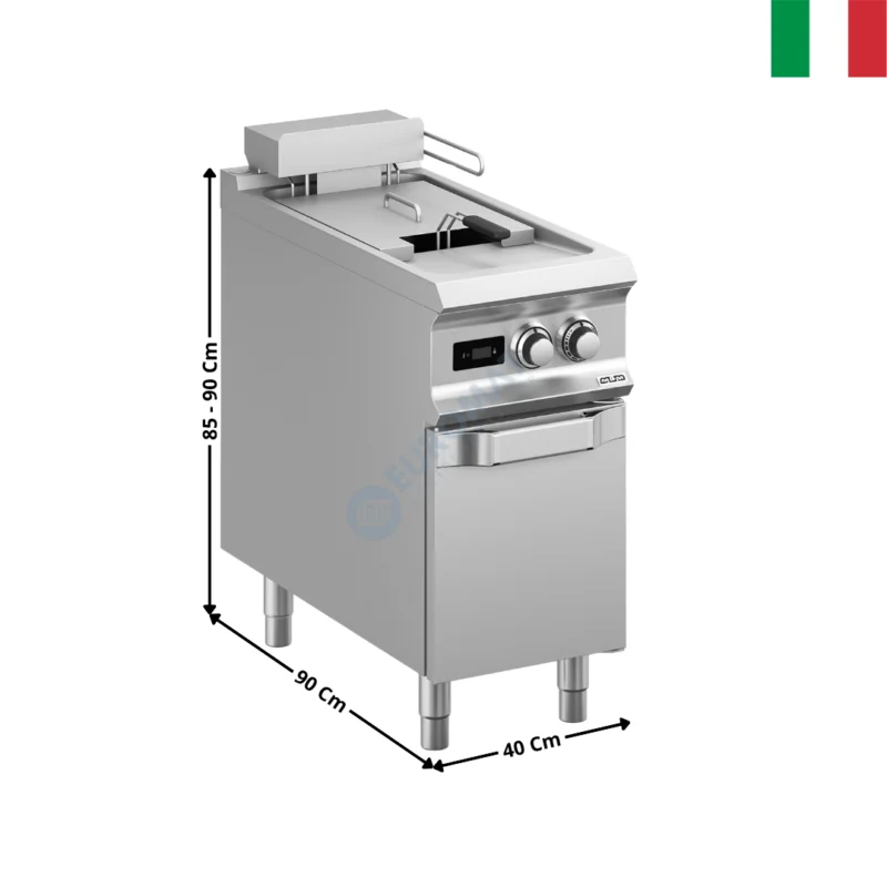 Super Prix Friteuse 1 x 18 Litres élec & digital DOMINA 900 PRO | FRBE94AD | MBM ITALY
