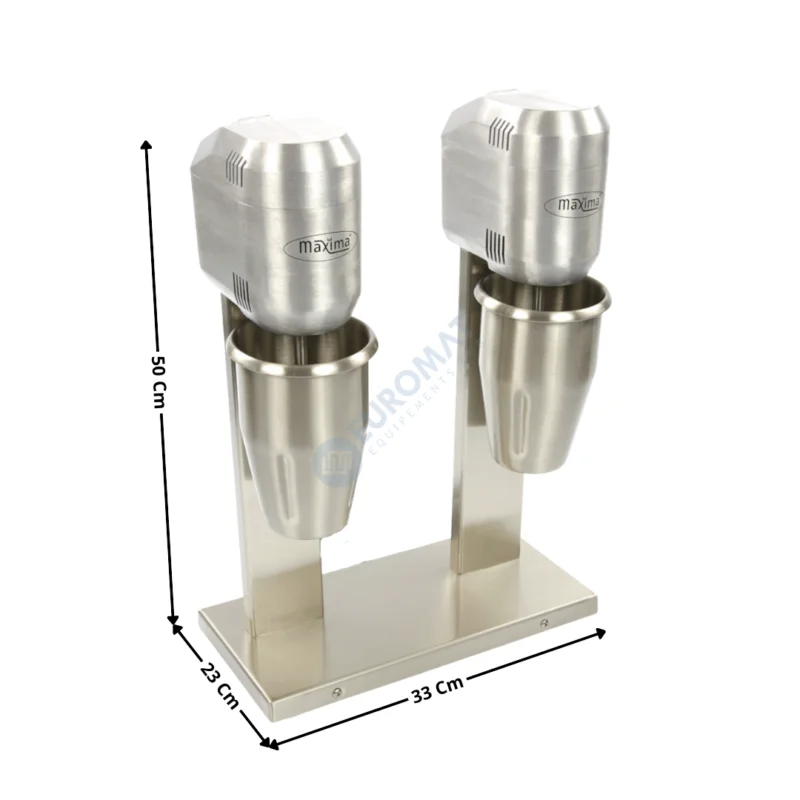 Offre Limitée Machine à Milkshake Professionnelle – Double – Série ECO | 09362102 | MAXIMA