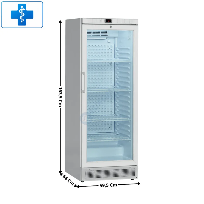 Top Vente Réfrigérateur 1 Porte Vitré 290 L. – Gamme Médicale | MSU300 | TEFCOLD