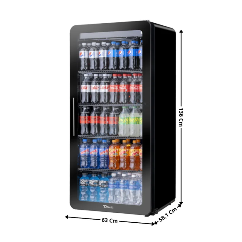 Populaire Armoire positive 291 L. – 1 porte vitrée – Premium Series | CVM11HCEGC01 | TRUE