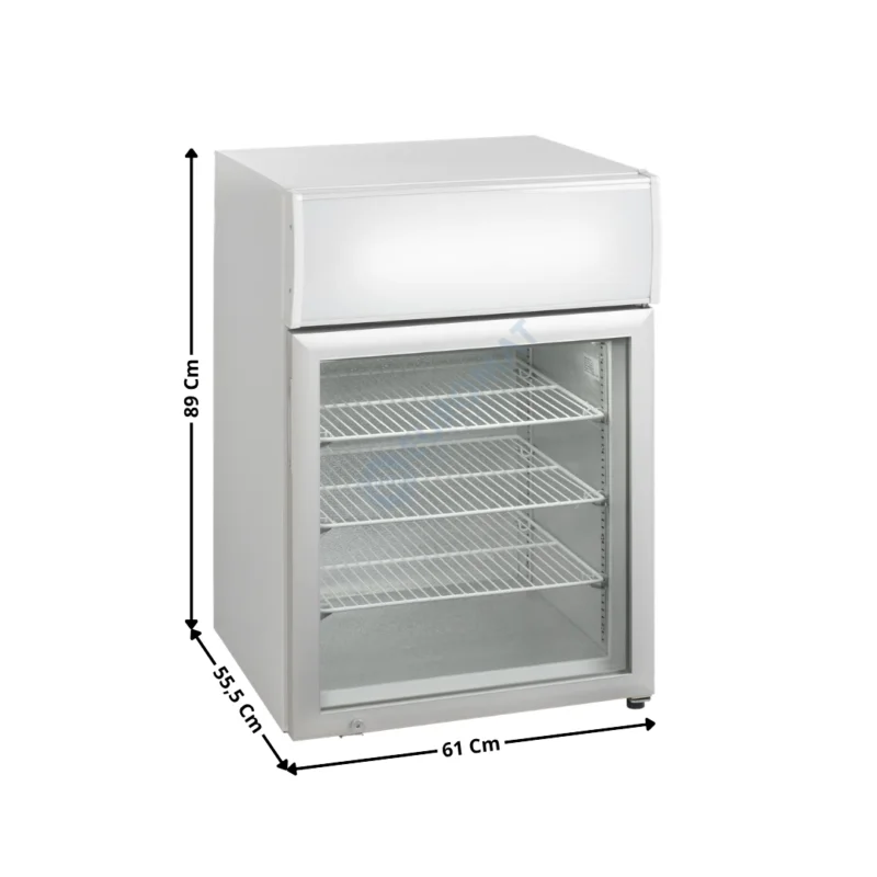 Expédition Rapide Mini-Congélateur 116 L. – Blanc avec Canopy | UF100GCP | TEFCOLD