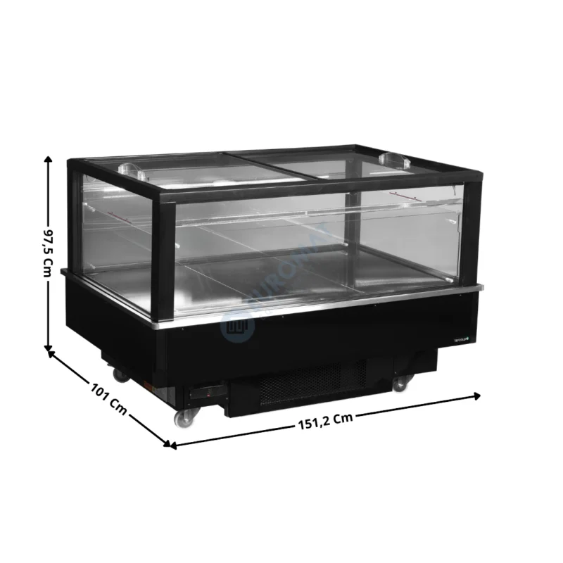 Bon Marché Ilot 151,2 Cm – Libre service – Température Mixte 2,26 m2 / Série PERFORMANCE | EIBDD1015B1 | TEFCOLD
