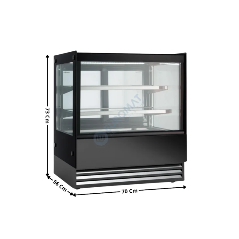 Vitrine à Dessert Réfrigérée Panoramique – 130L. | KDLX70 | HOREKUS Remise