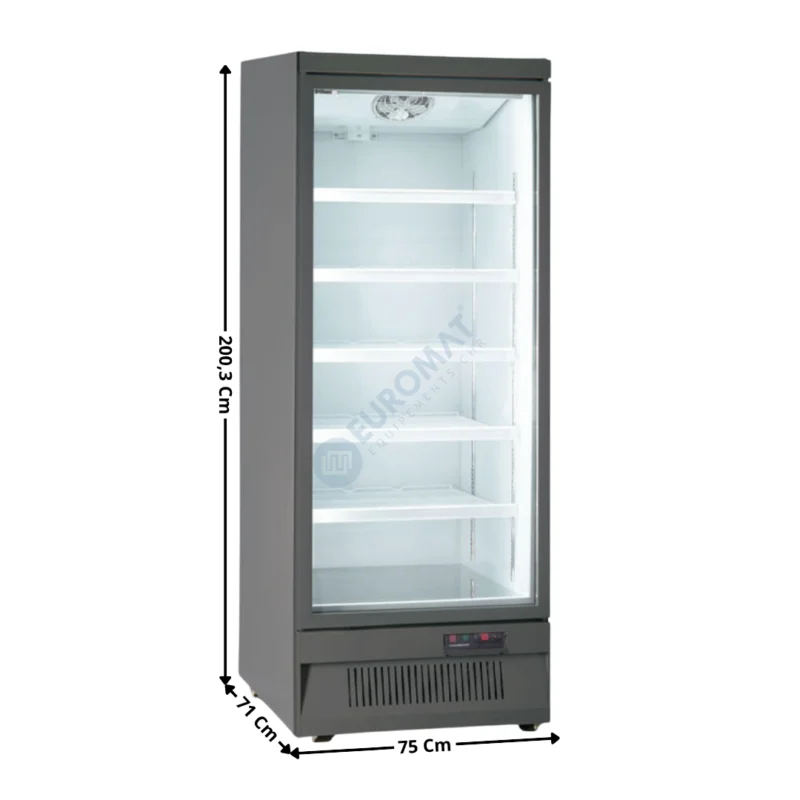 Acheter En Ligne Armoire Positive 560 L. – Gamme Supermarché – Gris | KMR75PG | HOREKUS