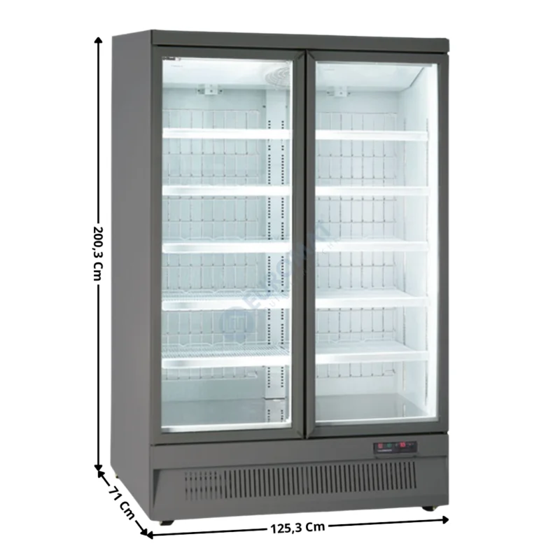 Armoire Négative 930 L. – Gamme Supermarché – Gris | KMR126NG | HOREKUS Prix Choc