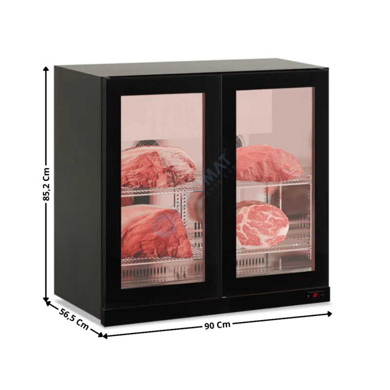 Armoire à maturation – Mod. 195 L. / Noire | KAGER200WALL | HOREKUS Prix Cassé