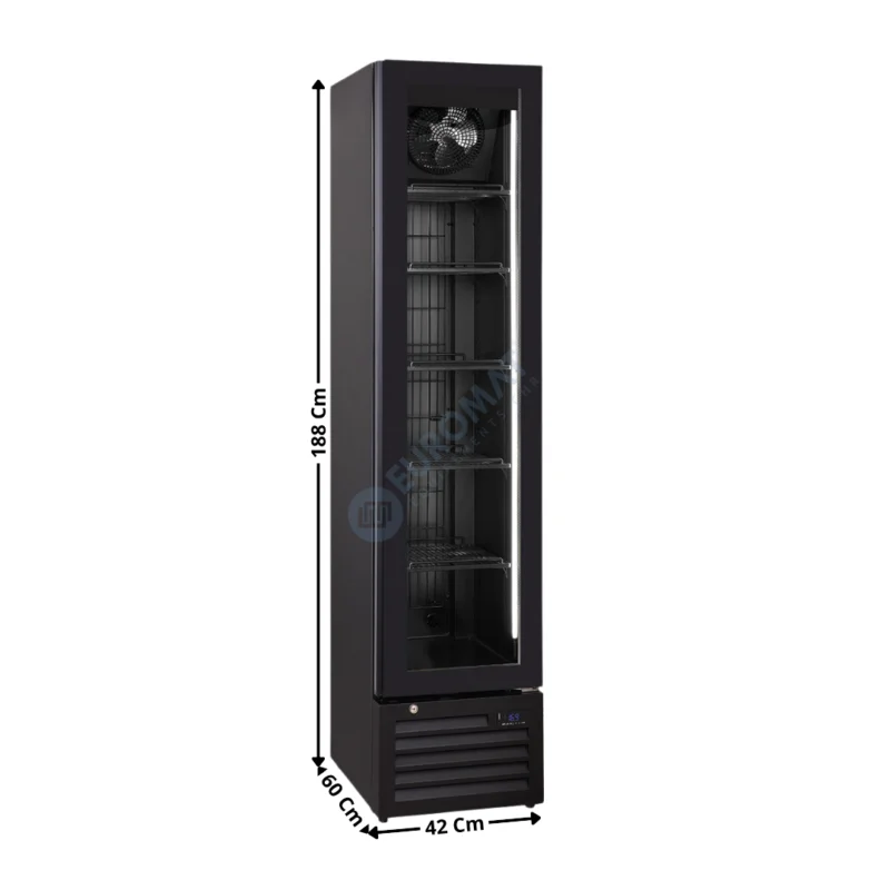Livraison Gratuite Armoire Congélateur 165 L./ Compact – Noir | KFRTHINB | HOREKUS