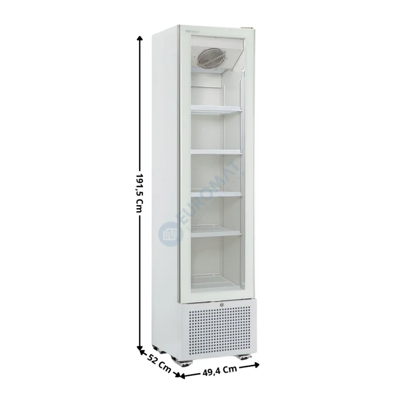 Prix Cassé Armoire Vitrine Réfrigérée 221L. – Blanc | KSLIMW | HOREKUS