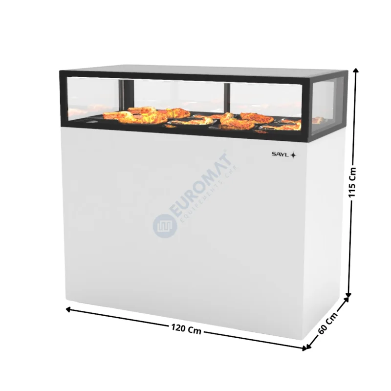 Achetez Aujourd’hui Comptoir Chauffant 120 Cm / 1 Niveau / Blanc – Série INTEGRA BASE | IN12020115C | SAYL