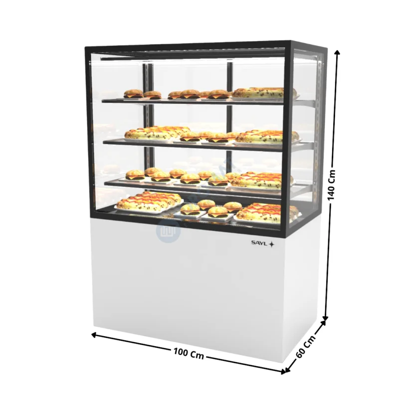Comptoir Chauffant 100 Cm / 3 Niveaux / Blanc – Série INTEGRA BASE | IN10080140C | SAYL Certifié