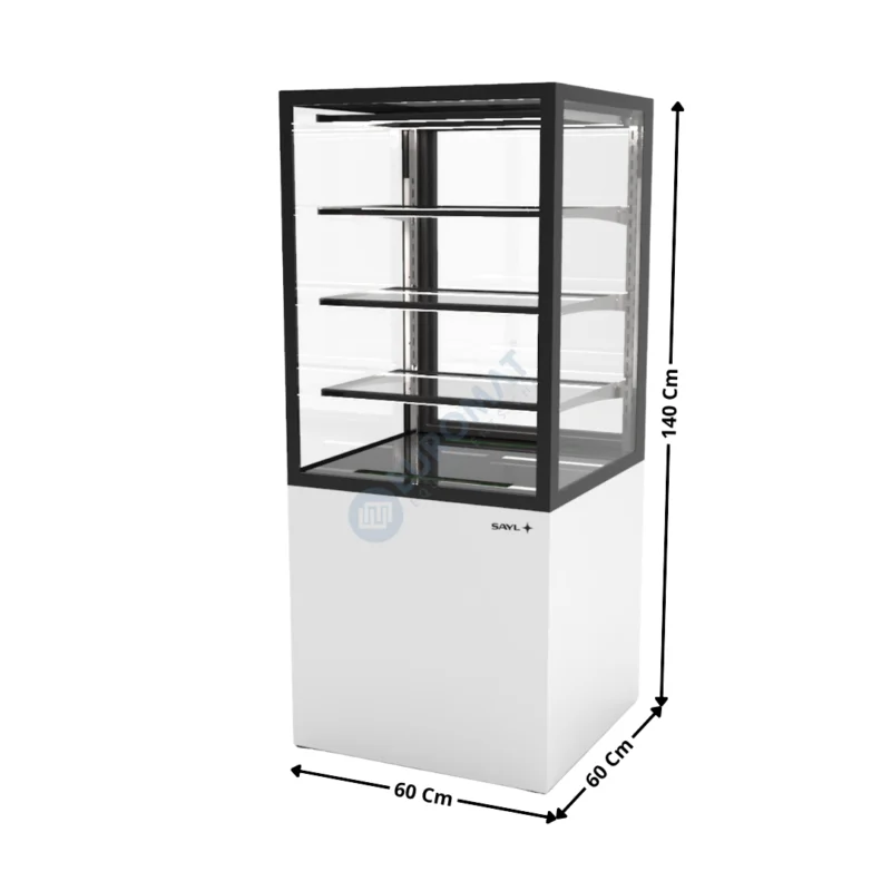 Certifié Comptoir Réfrigéré avec Humidificateur 60 Cm / 2 Niveaux / Blanc – Série INTEGRA BASE | IN6080140H | SAYL