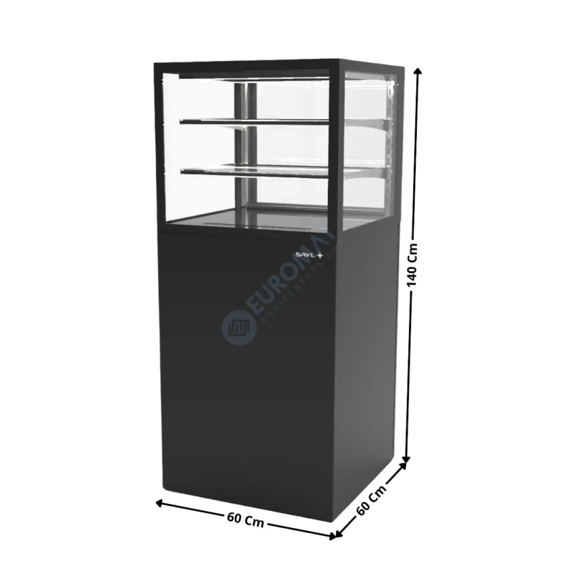 Produit De Marque Comptoir Neutre 60 Cm / 2 Niveaux / Noir – Série INTEGRA BASE | IN6050140NB | SAYL