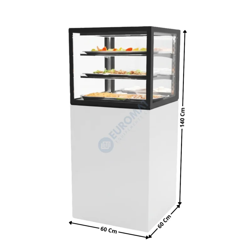 Comptoir Chauffant 60 Cm / 2 Niveaux / Blanc – Série INTEGRA BASE | IN6050140C | SAYL Prix Bas