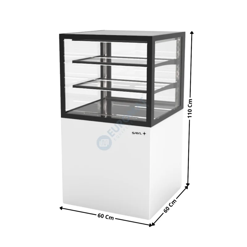 Nouvel Arrivage Comptoir Neutre 60 Cm / 2 Niveaux / Blanc – Série INTEGRA BASE | IN6050110N | SAYL