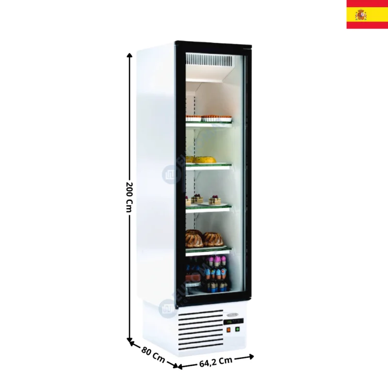 Armoire vitrée 1 Porte Battante 398 Litres / Spécial Pâtisserie – Série INGENIOUS | EFILP1R | DOCRILUC Affaire À Saisir