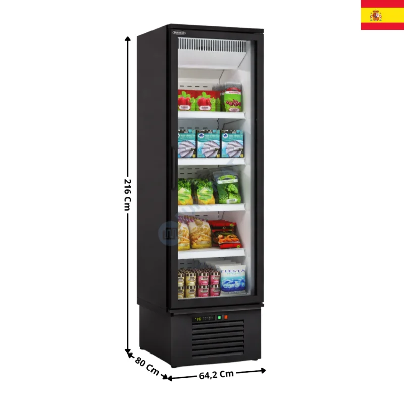 Jusqu’à Épuisement Des Stocks Vitrine Murale Négative 1 Porte Battante 461 Litres – Série INGENIOUS | EFI1RL1 | DOCRILUC