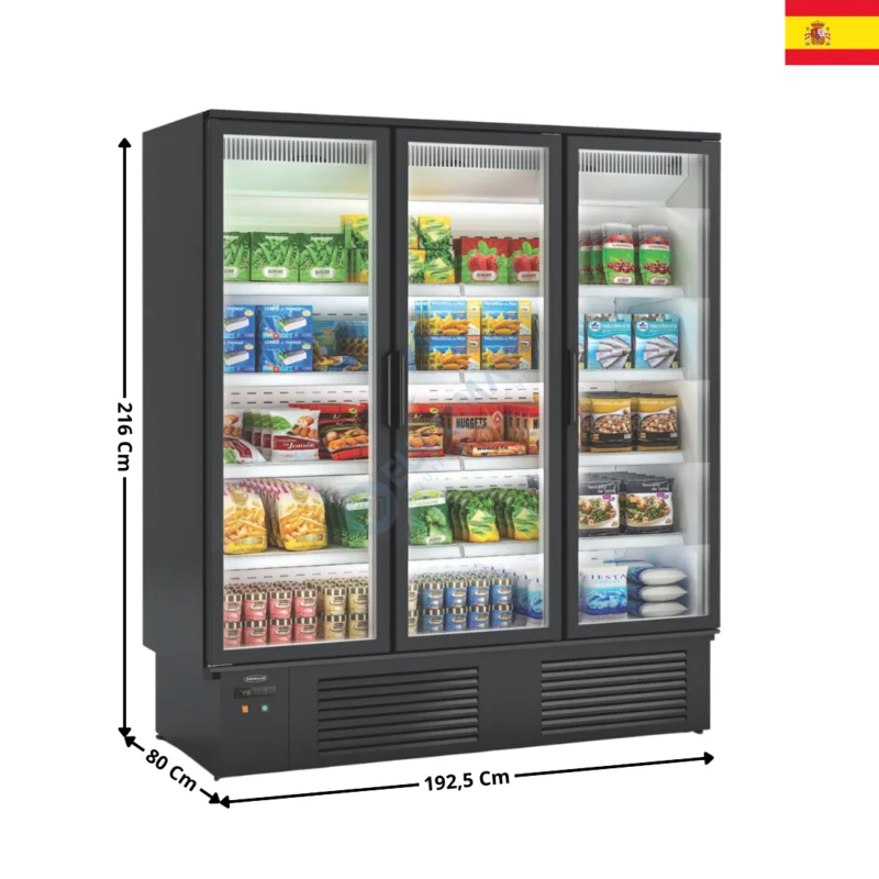 Offre Du Jour Vitrine Murale Positive 3 Portes Battantes 1570 Litres – Série INGENIOUS | EFI3RM1 | DOCRILUC