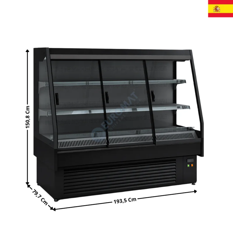 Meilleure Vente Vitrine réfrigérée 193,5 cm – Portes Coulissantes / Série MAPLE | SVG118M1 | DOCRILUC